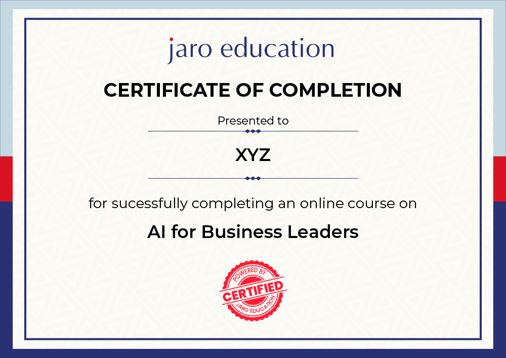 Earn Certificate