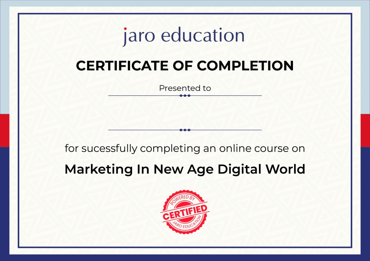 Earn Certificate